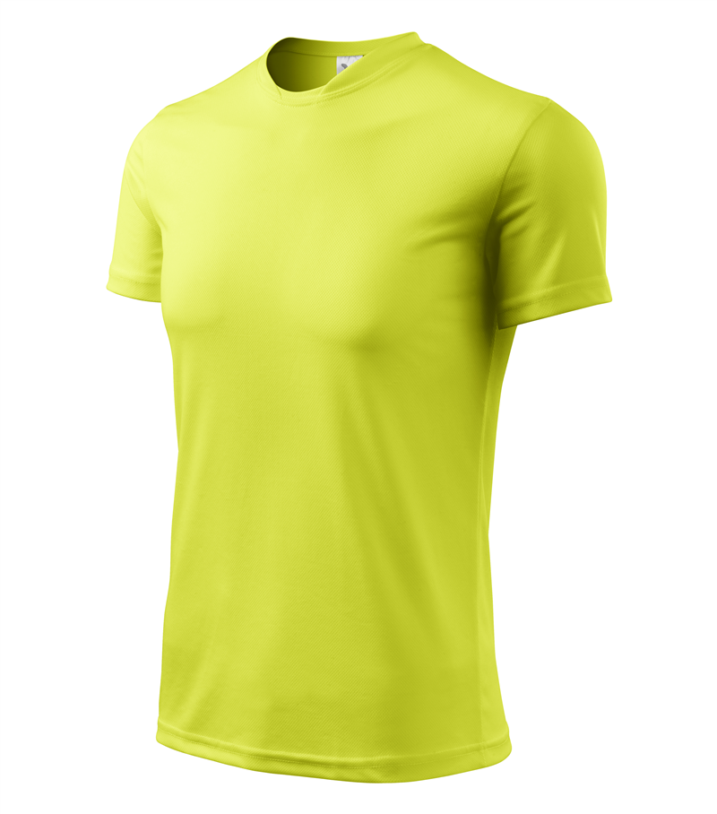 Tričko FANTASY 150g pánske funkčné neonová žltá L