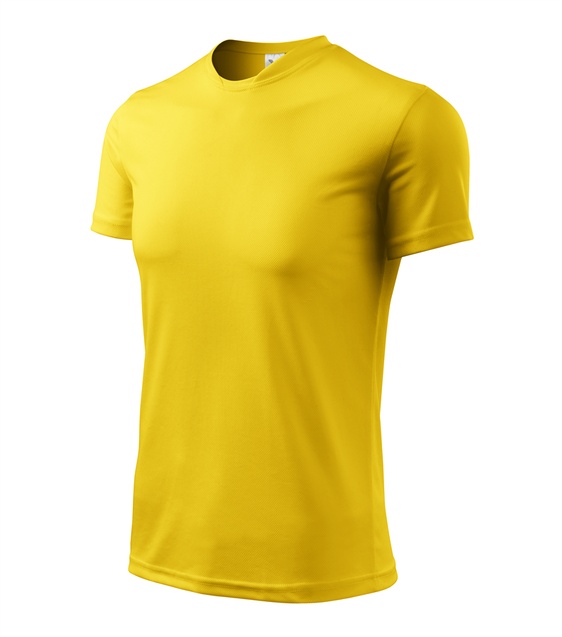 Tričko FANTASY 150g pánske funkčné žltá L