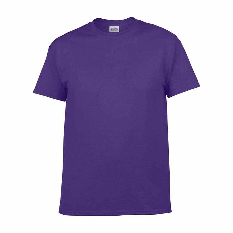 Tričko GILDAN 180g fialová (lilac) XL