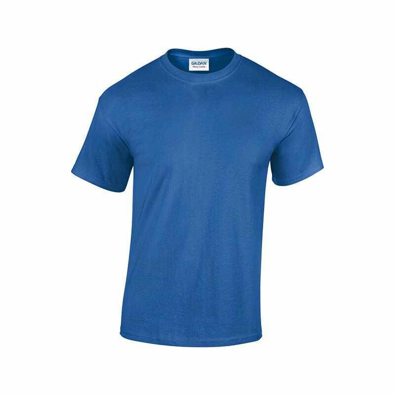 Tričko GILDAN 180g kráľovsky modrá (royal) XXL