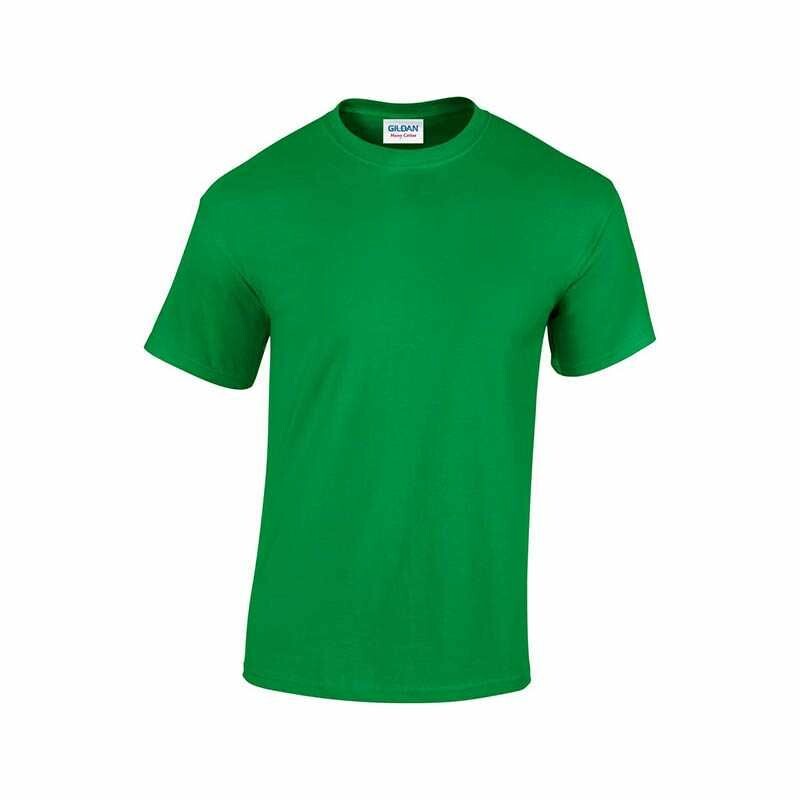 Tričko GILDAN 180g zelené (irish) 4XL