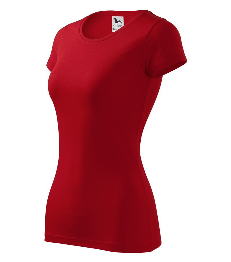 Tričko GLANCE 180g dámske červená XL
