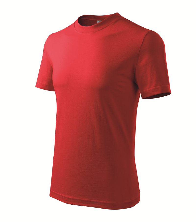 Tričko HEAVY 200g unisex červená XL