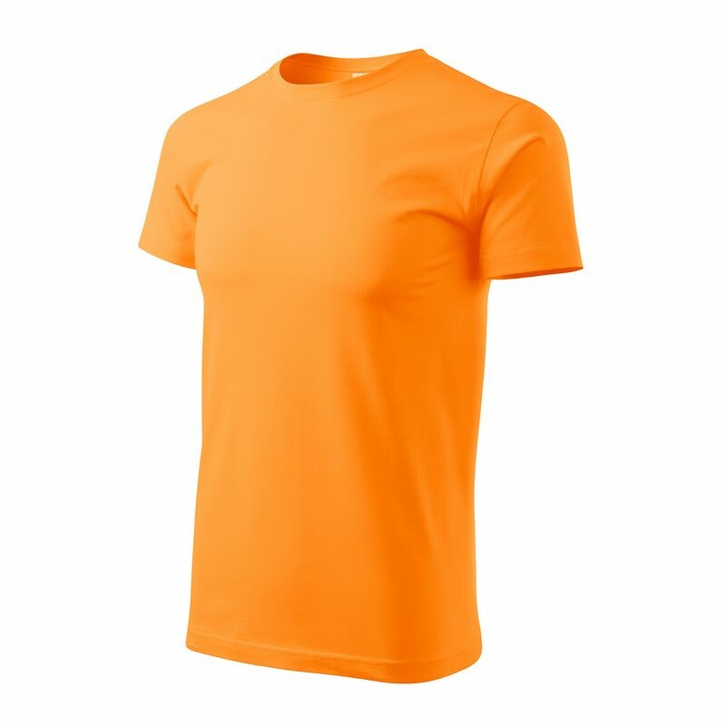 Tričko HEAVY NEW 200g unisex mandarínková oranžová L