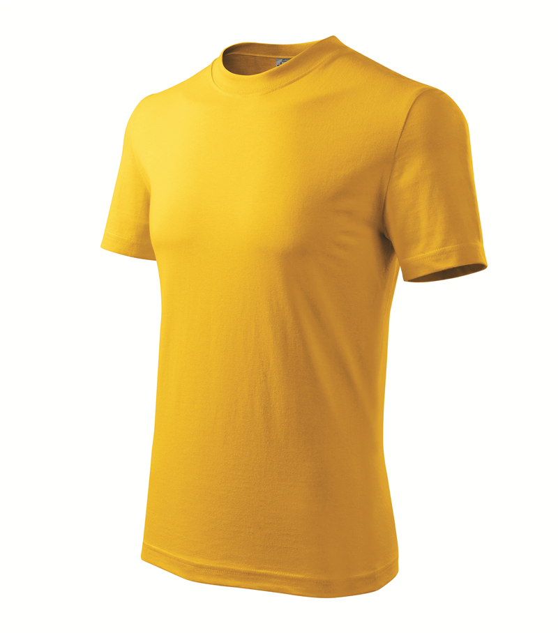 Tričko HEAVY 200g unisex žlté XL