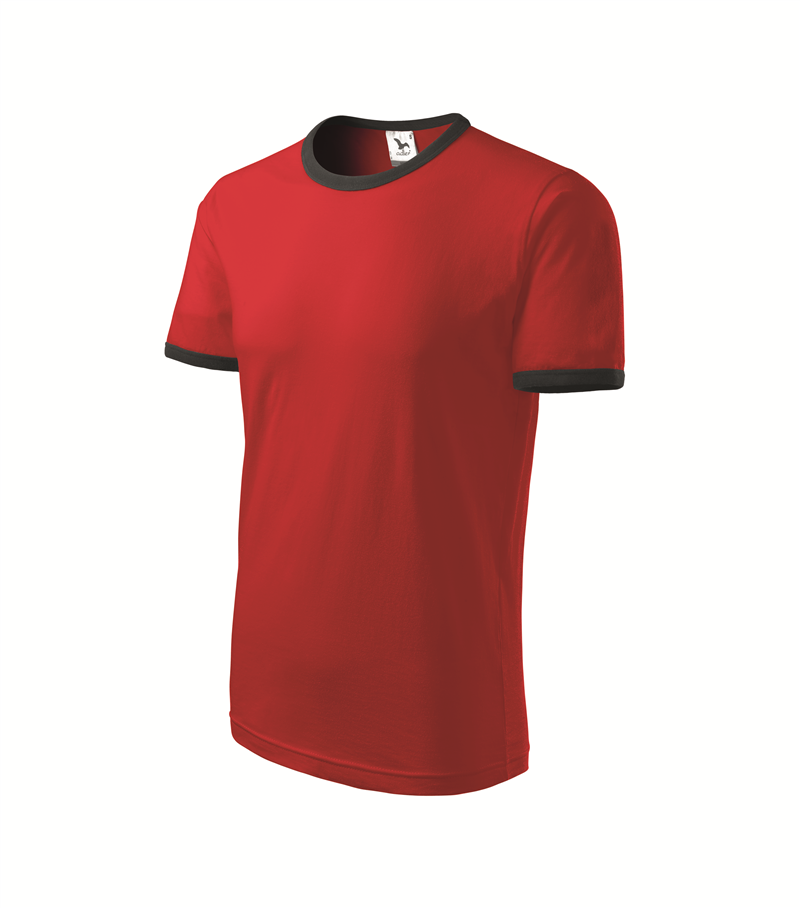 Tričko INFINITY 180g unisex červená XL