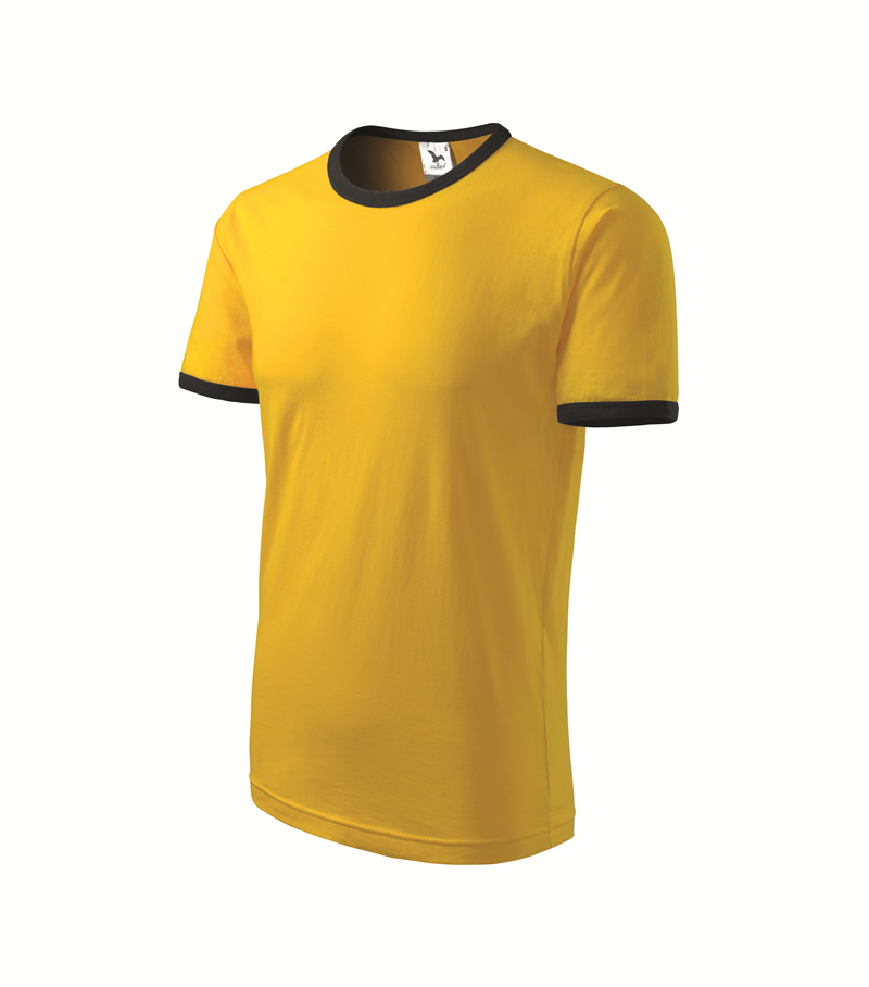 Tričko INFINITY 180g unisex žltá XXXL