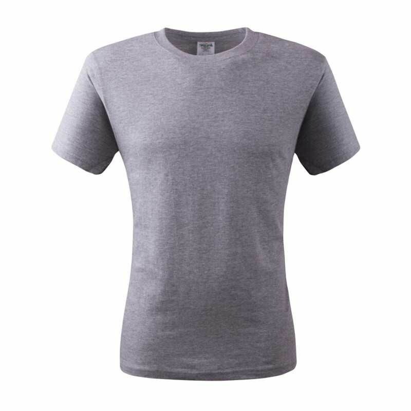 Tričko KEYA 150 sivý melír (heather) XL