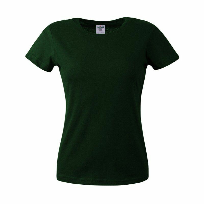 Tričko KEYA 180 dámske fľaškovozelené (bottle green) XL