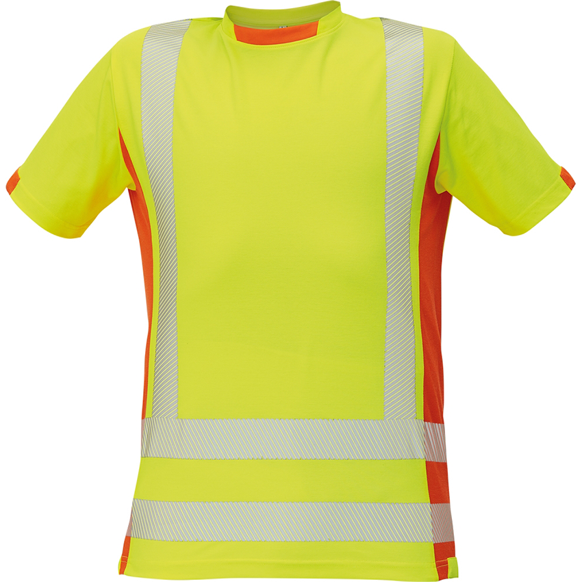 Tričko LATTON Hi-Vis žlto-oranžov&eacute; XXL
