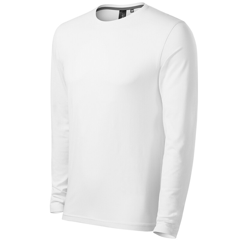 Tričko Malfini BRAVE 160g dlh&yacute; ruk&aacute;v p&aacute;nske biela L