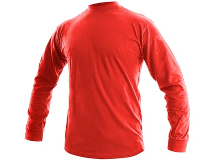 Tričko PETR dlhý rukáv červené L