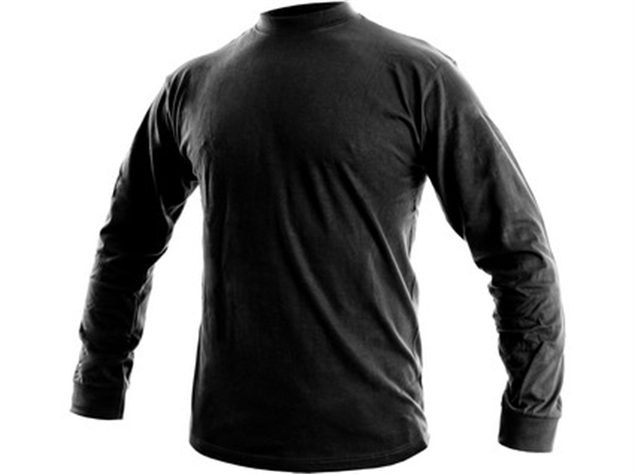 Tričko PETR dlhý rukáv čierne XL
