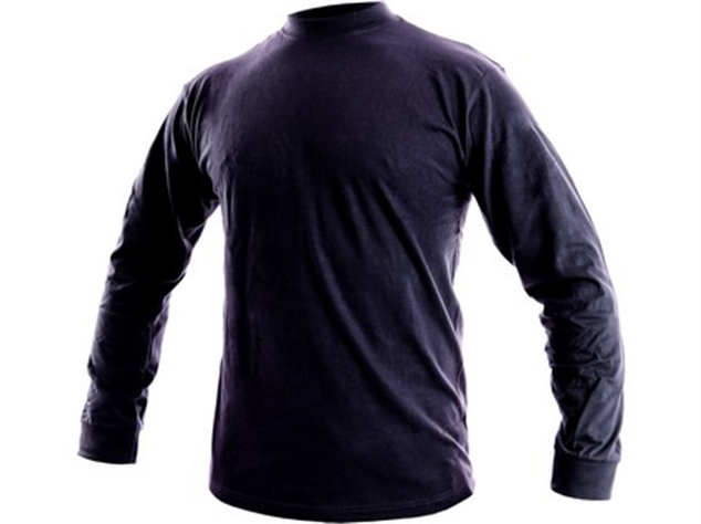 Tričko PETR dlhý rukáv tmavomodré XL