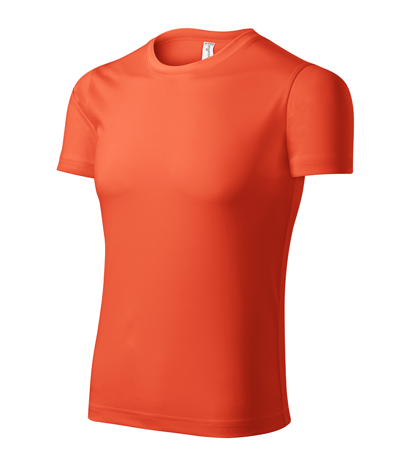 Tričko Piccolio P81 PIXEL 130g unisex ne&oacute;nov&aacute; oranžov&aacute; XL