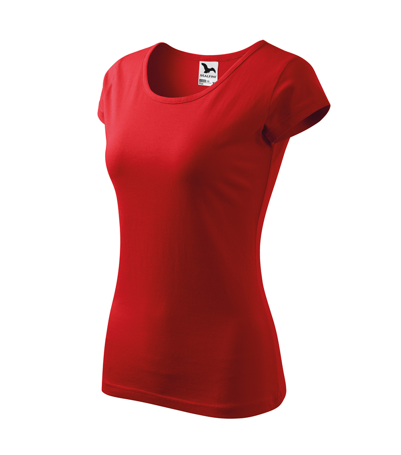 Tričko PURE 150g dámske červená XL