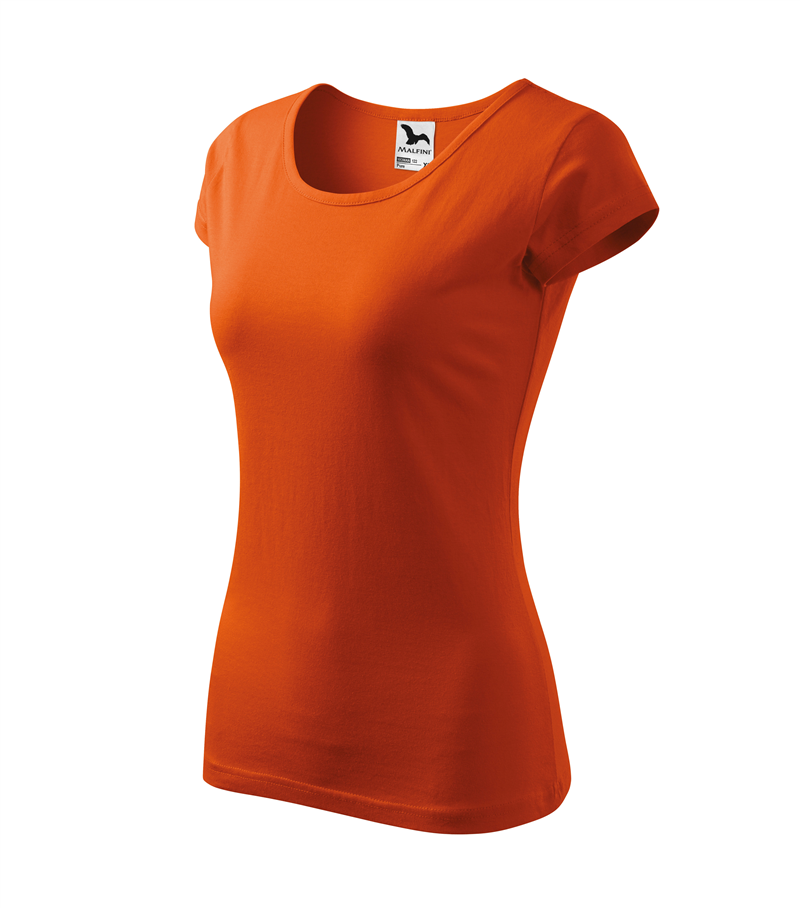 Tričko PURE 150g dámske oranžové XL