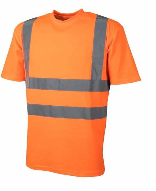 Tričko REF 102 reflexné oranžové 4XL
