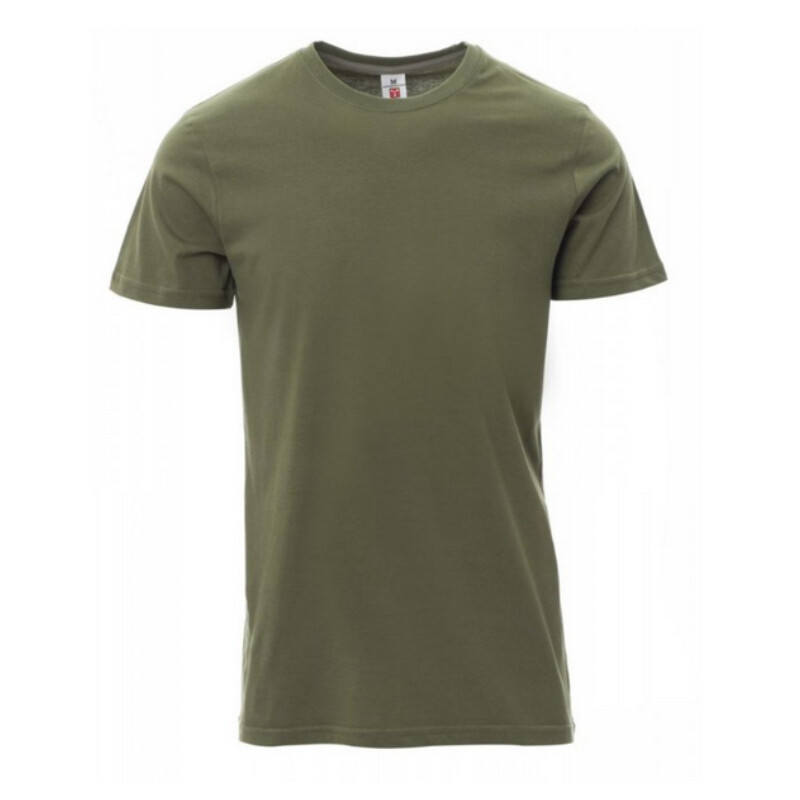 Tričko SUNSET p&aacute;nske military (military green) M