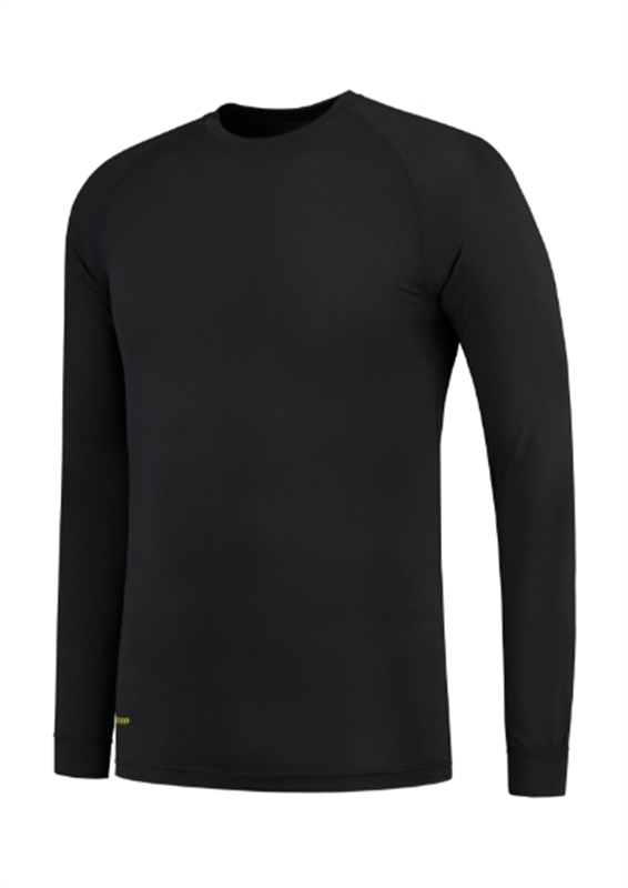 Tričko THERMAL SHIRT funkčn&eacute; unisex čierna XS