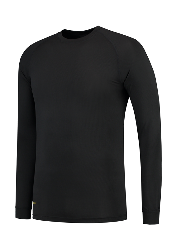 Tričko THERMAL SHIRT funkčn&eacute; unisex čierna XXL