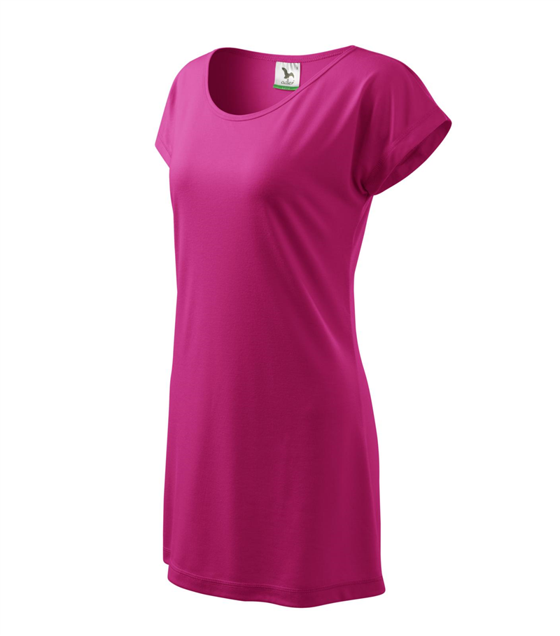 Tričko/šaty LOVE 150g dámske purpurová S