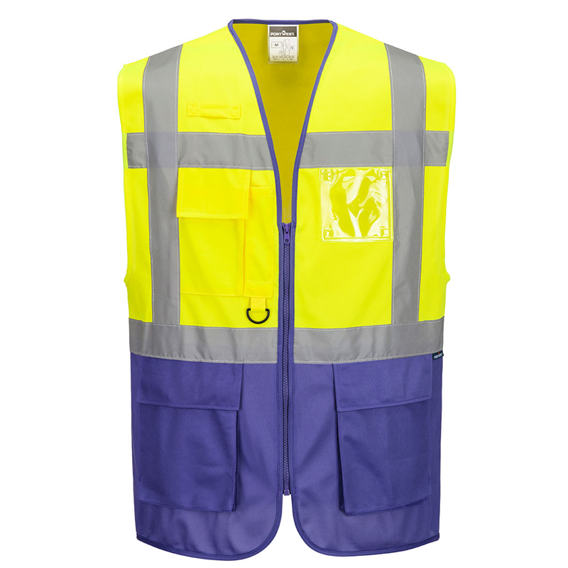 Vesta C476 Hi-Vis reflexn&aacute; žlto-fialov&aacute; 4XL