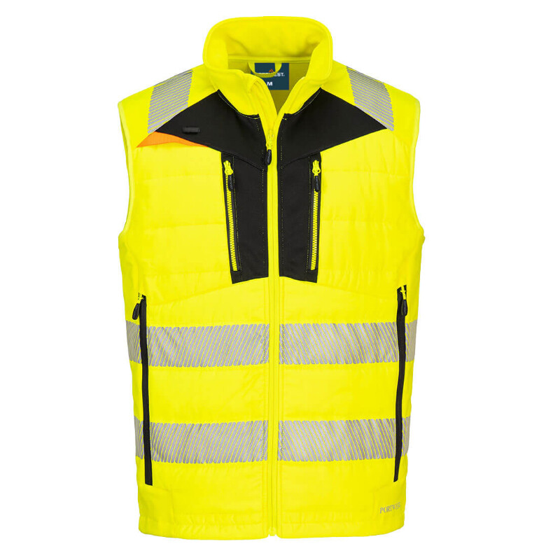 Vesta DX479 Hi-Vis softshellov&aacute; p&aacute;nska žlto-čierna XXL