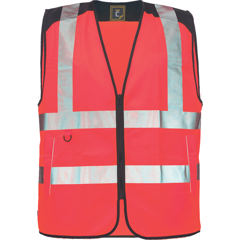 Vesta KNOXFIELD HVPS Hi-Vis reflexn&aacute; červen&aacute; XL