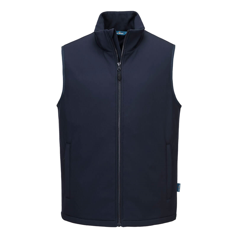 Vesta S649 vyhrievan&aacute; softshellov&aacute; tm.modr&aacute; XL