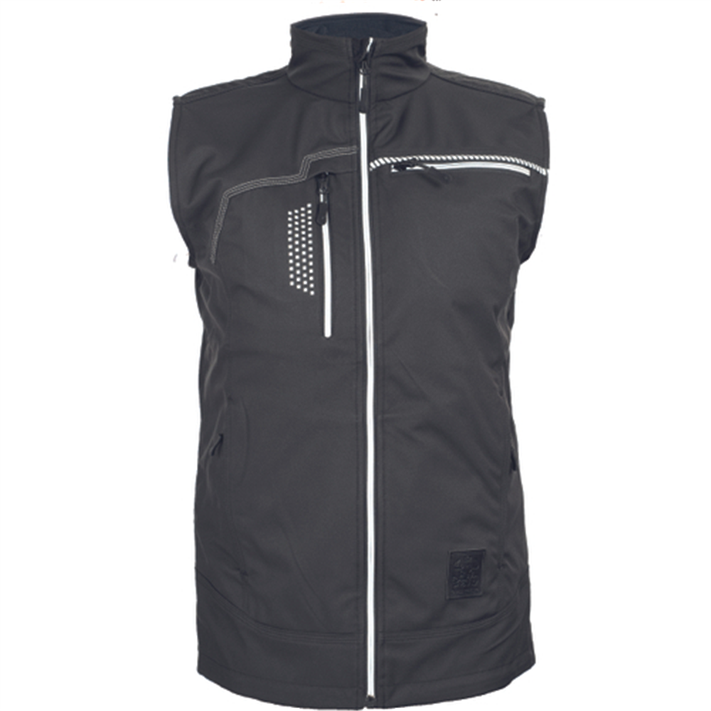 Vesta TAURUS softshellov&aacute; čierna XXXL