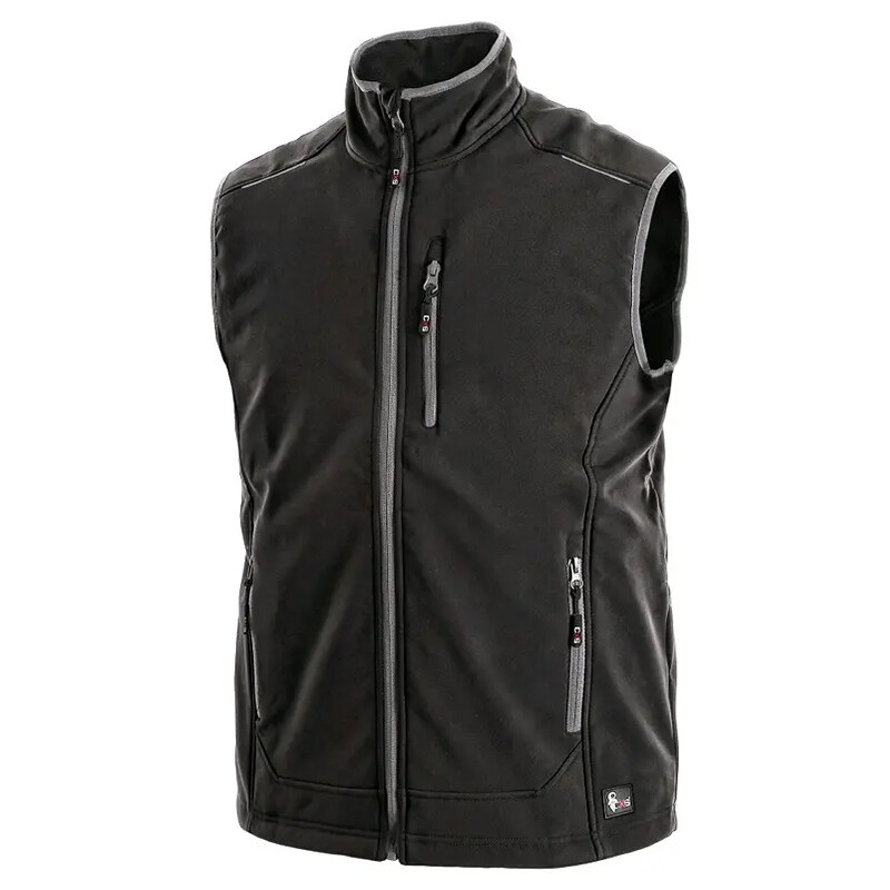 Vesta TOPEKA softshellov&aacute; čierna 5XL