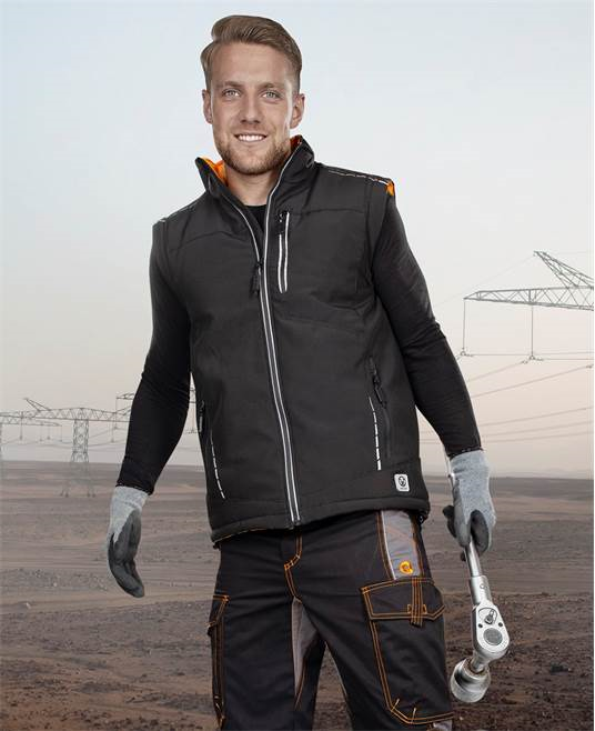 Vesta VISION softshellov&aacute; zimn&aacute; čierna S