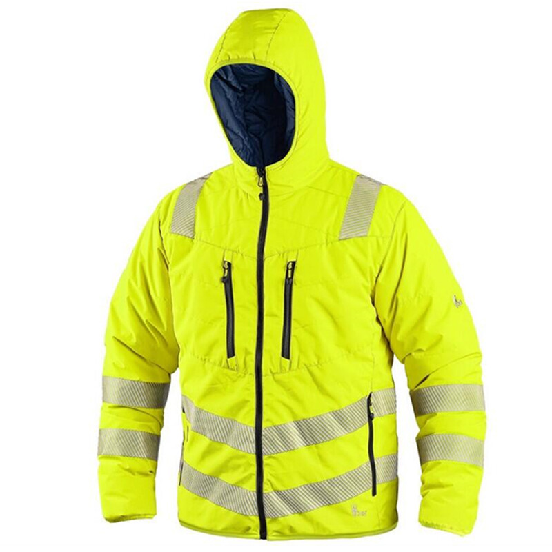 Zateplená reflexná bunda CXS CHESTER Hi-Vis