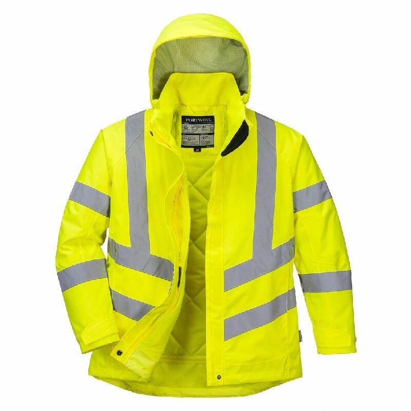 Zateplená reflexná bunda LW74 300D Hi-Vis dámska Zateplená reflexná bunda LW74 300D Hi-Vis dámska