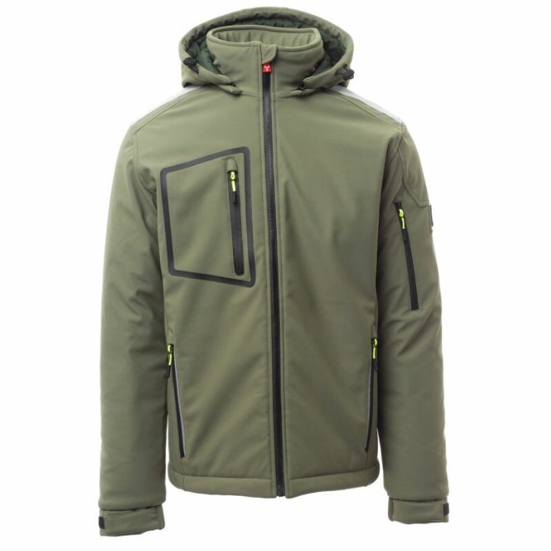 Zateplená softshellová bunda STREAM PAD pánska