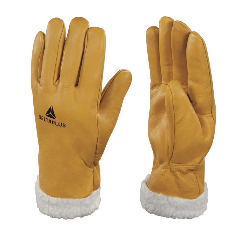 Zateplen&eacute; celokožen&eacute; rukavice FBF15