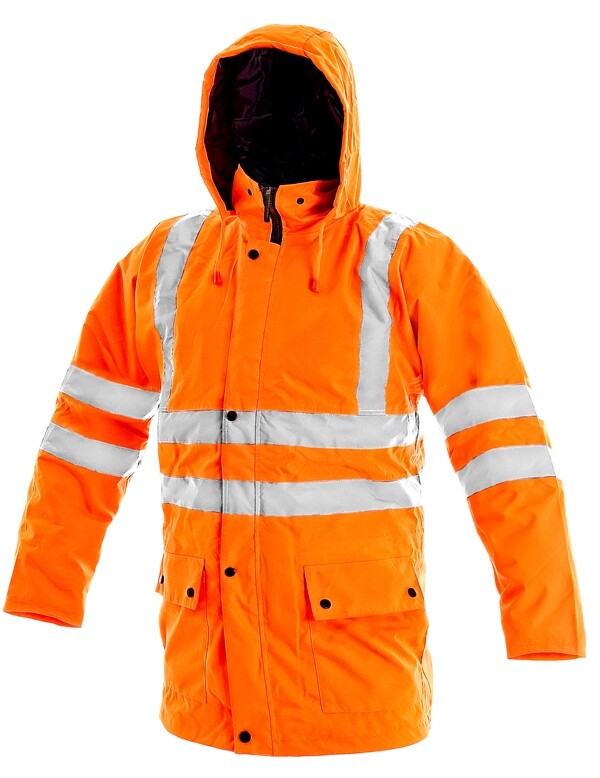 Zimná reflexná bunda OXFORD Hi-Vis 5v1 oranžová 